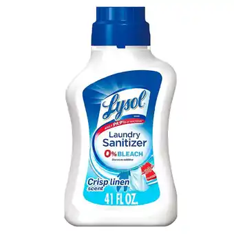 Walgreens Laundry Sanitizer Additive 0% Bleach Crisp Linen offer