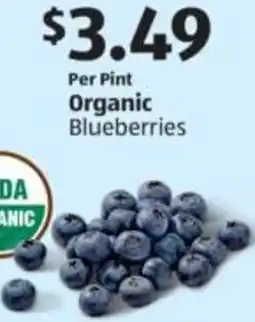 Aldi Organic Blueberries offer