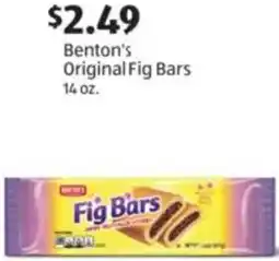 Aldi Benton's Original Fig Bars offer