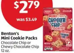 Aldi Benton's Mini Cookie offer