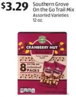 Aldi Southern Grove On the Go Trail Mix offer