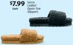 Aldi Serra Ladies' Open-Toe Slippers offer