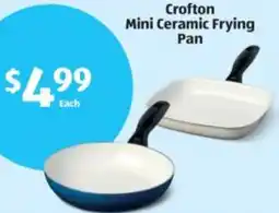 Aldi Crofton Mini Ceramic Frying Pan offer