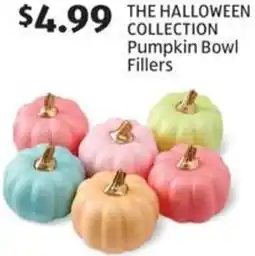 Aldi The halloween collection Pumpkin Bowl Fillers offer