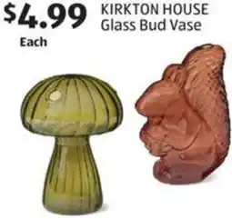 Aldi Kirkton house Glass Bud Vase offer