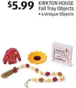 Aldi Fall Tray Objects offer