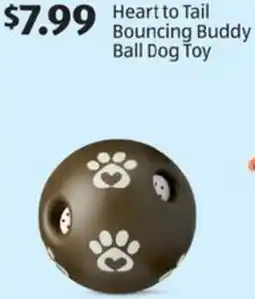 Aldi Heart to Tail Bouncing Buddy Ball Dog Toy offer