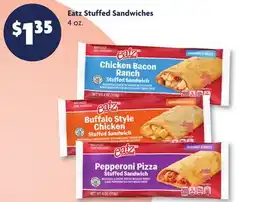 Family Dollar Eatz Stuffed Sandwiches offer