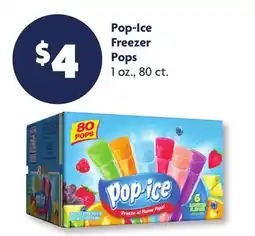 Family Dollar Pop-Ice Freezer Pops offer