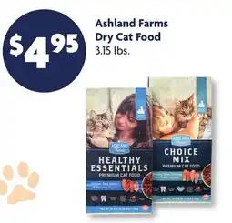 Family Dollar Ashland Farms Dry Cat Food offer