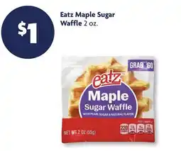 Family Dollar Eatz Maple Sugar Waffle offer
