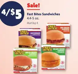 Family Dollar Fast Bites Sandwiches offer