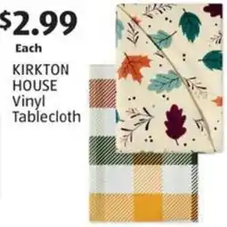 Aldi Kirkton house Vinyl Tablecloth offer
