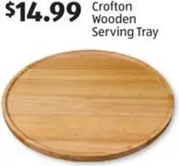 Aldi Crofton Wooden Serving Tray offer