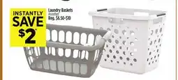 Dollar General Laundry Baskets offer