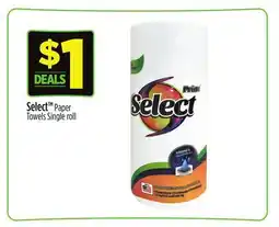 Dollar General Select Paper Towels Single roll offer