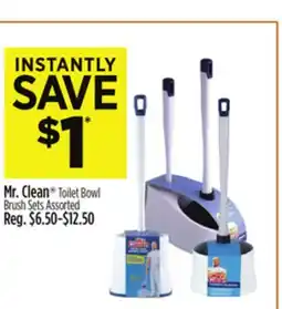 Dollar General Mr. Clean Toilet Bowl Brush Sets offer