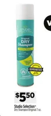 Dollar General Studio Selection Dry Shampoo Original offer