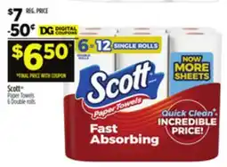 Dollar General Scott Paper Towels offer