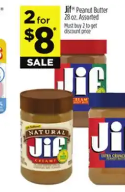 Dollar General Jif Peanut Butter offer