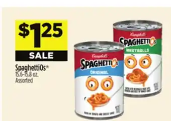 Dollar General SpaghettiOs offer