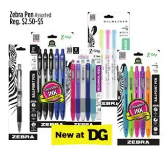 Dollar General Zebra Pen offer