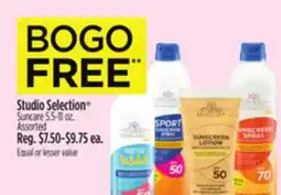 Dollar General Studio Selection Suncare offer
