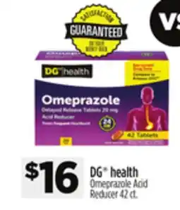 Dollar General DG health Omeprazole Acid Reducer offer