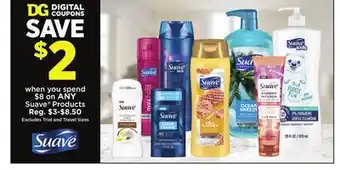 Dollar General Suave Products offer