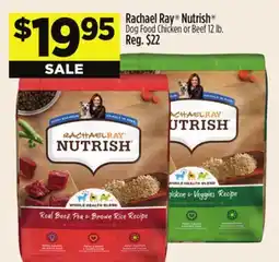 Dollar General Rachael Ray Nutrish Dog Food Chicken or Beef offer