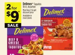 Dollar General Delimex Taquitos offer