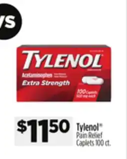 Dollar General Tylenol Pain Relief Caplets offer