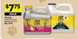 Dollar General Tidy Cats Scoop Litter 4-in-1 or Bahama Sunset 10 lb offer
