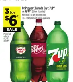 Dollar General Dr Pepper , Canada Dry , 7UP or A & W offer