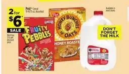 Dollar General Post Cereal offer