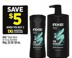 Dollar General Axe Body Wash offer