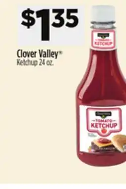 Dollar General Clover Valley Ketchup offer