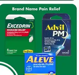 Dollar Tree Brand Name Pain Relief offer