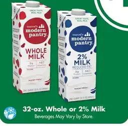 Dollar Tree 32-oz. Whole or 2% Milk offer