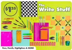 Dollar Tree Pens, Pencils, Highlighters & MORE! offer