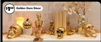Dollar Tree Golden Gore Décor offer