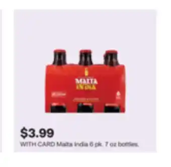 CVS Malta India 6 pk. 7 oz bottles offer