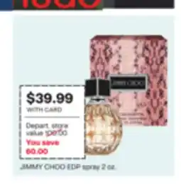 CVS JIMMY CHOO EDP spray 2 oz offer