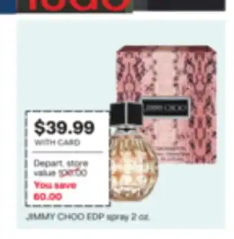 CVS JIMMY CHOO EDP spray 2 oz offer