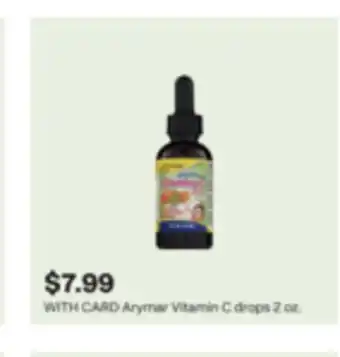 CVS Arymar Vitamin C drops 2 oz offer