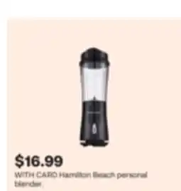 CVS Hamilton Beach personal blender offer