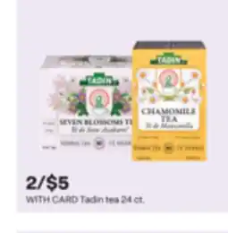 CVS Tadin tea 24 ct offer