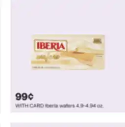 CVS Iberia wafers 4.9-4.94 oz offer