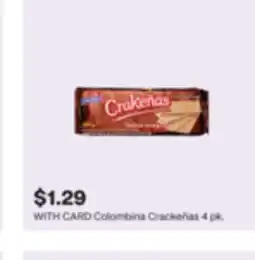CVS Colombina Crackeñas 4 pk offer