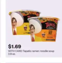 CVS Tapatío ramen noodle soup 3.8 oz offer
